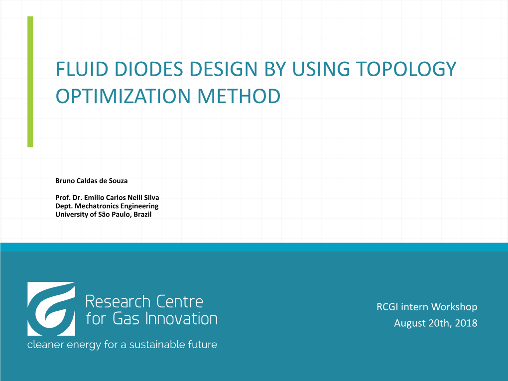 Fluid Diodes Design by Using Topology Optimization Method