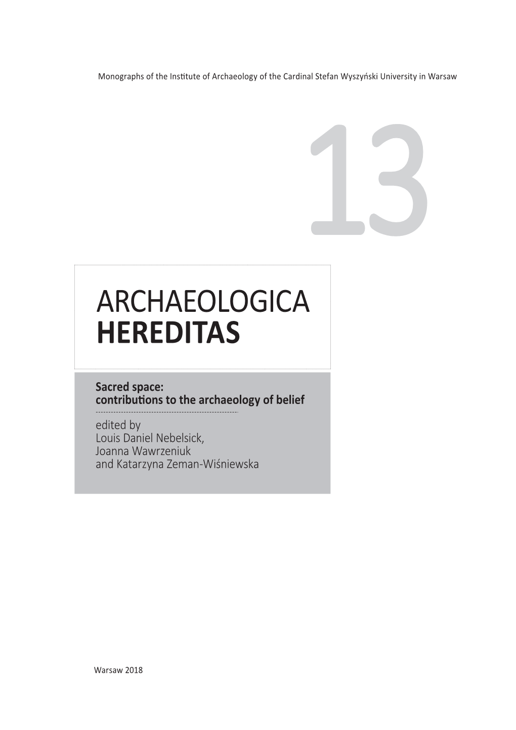 Archaeologica Hereditas