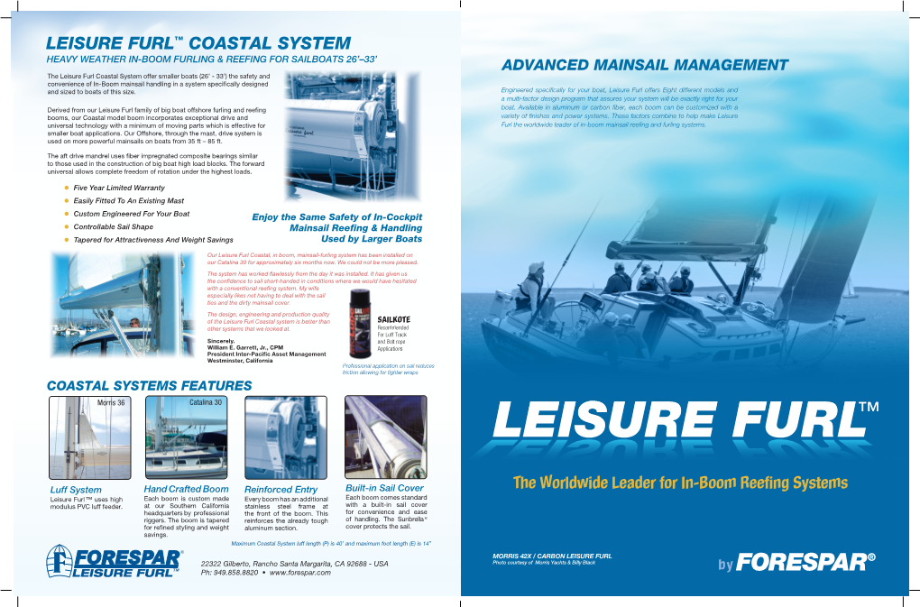 Leisure Furl ® Brochure