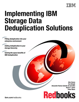 Implementing IBM Storage Data Deduplication Solutions