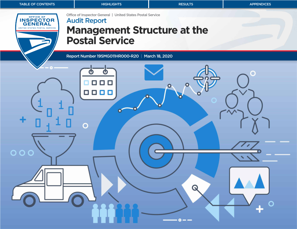 Management Structure at the U.S. Postal Service, Report Number