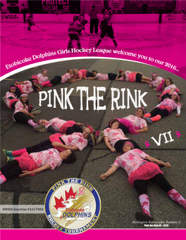 Burlington Barracudas Bantam a Pink the Rink VI • 2015