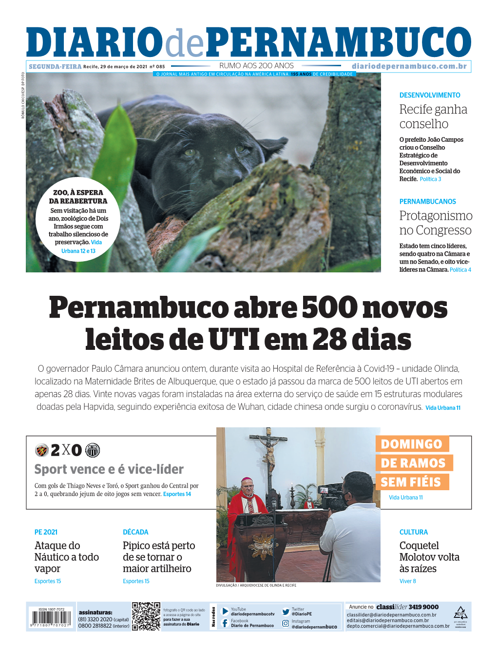 Pernambuco Abre 500 Novos Leitos De UTI Em 28 Dias