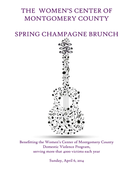 The Women's Center of Montgomery County Spring Champagne Brunch