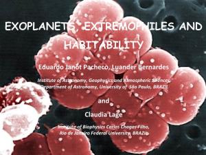 Exoplanets, Extremophiles and Habitability