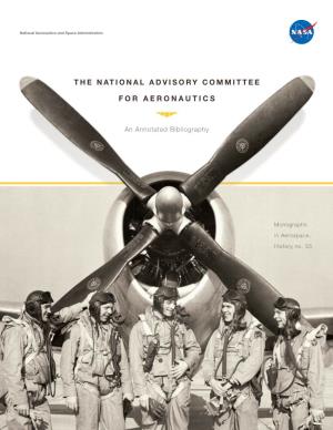 The National Advisory Committee for Aeronautics: an Annotated Bibliography