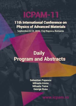 Book of Abstracts (ICPAM)