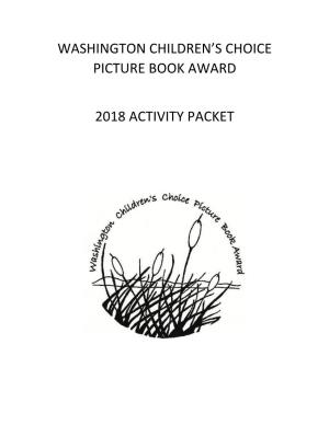 2018 Activity Packet