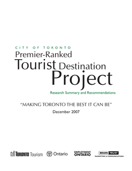 Premier-Ranked Tourist Destination Project