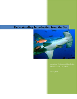 Understanding Introduction from the Sea