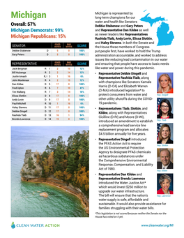 Michigan Fact Sheet -- the Clean Water