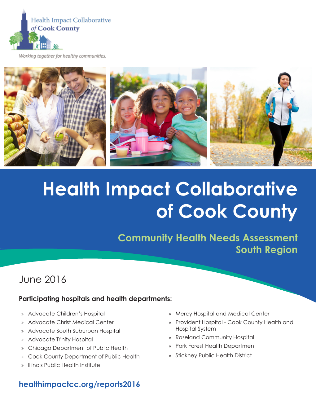 Health Impact Collaborative of Cook County, CHNA, South Region, 2016