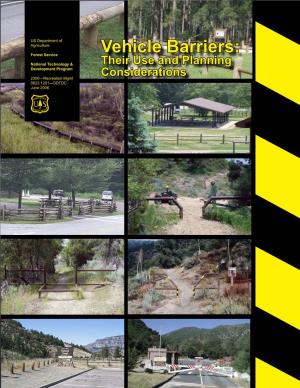 Vehicle Barriers: Forest Service