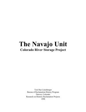 Navajo Unit Colorado River Storage Project