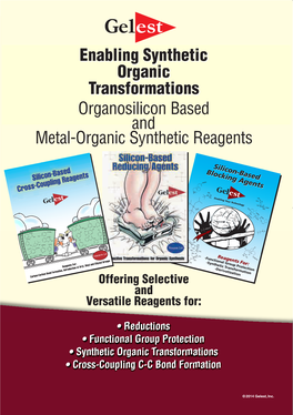 Organosilicon Based and Metal-Organic Synthetic Reagents