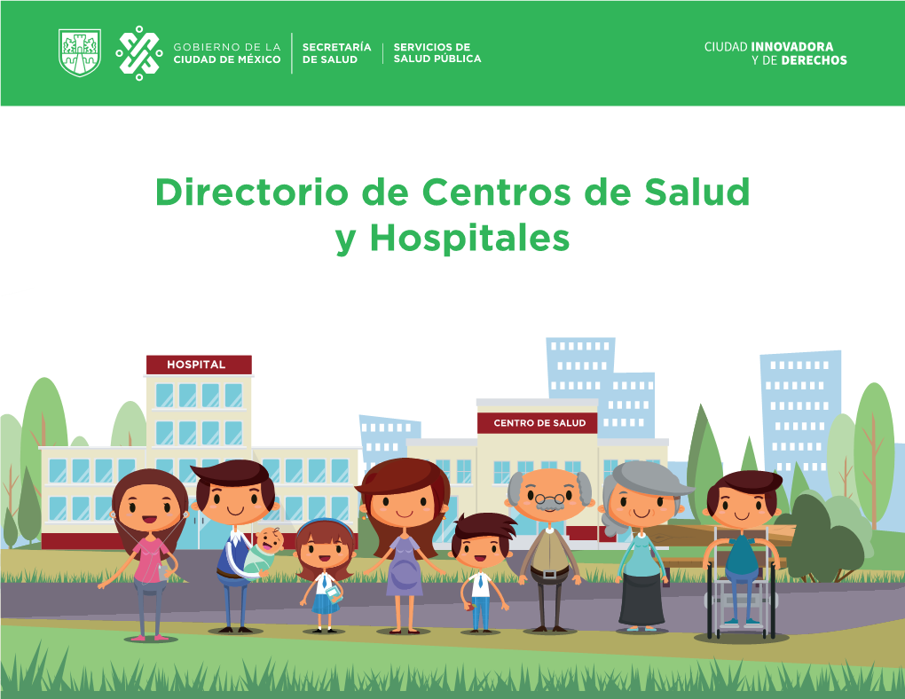 Directorio Centros De Salud, Hospitales, UNEMES, Clínicas