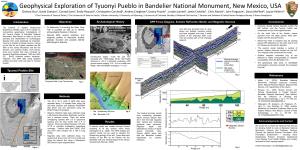 Geophysical Exploration of Tyuonyi Pueblo in Bandelier National