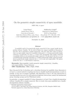 On the Geometric Simple Connectivity of Open Manifolds