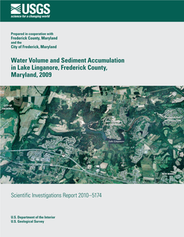 Water Volume and Sediment Accumulation in Lake Linganore, Frederick County, Maryland, 2009