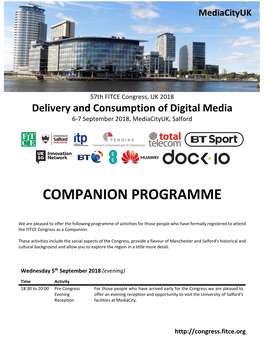 Companion Programme