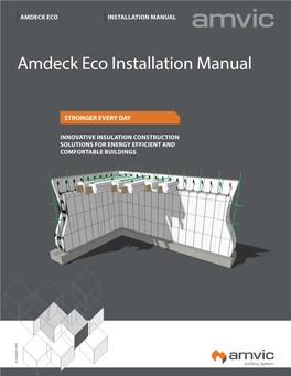 Amdeck Eco Installation Manual