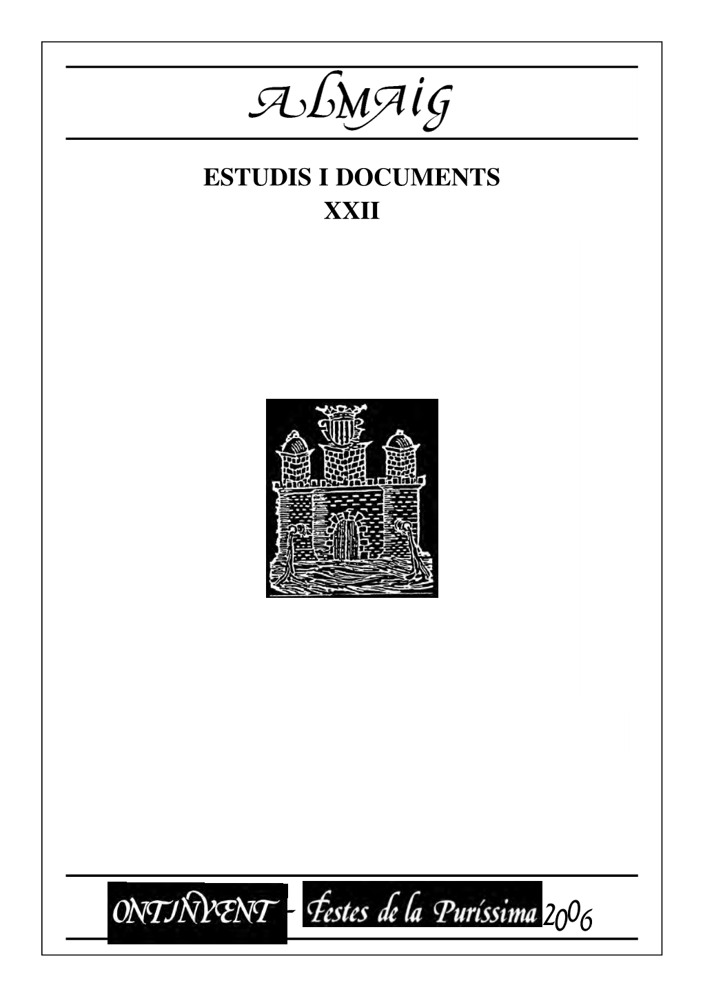 Estudis I Documents Xxii