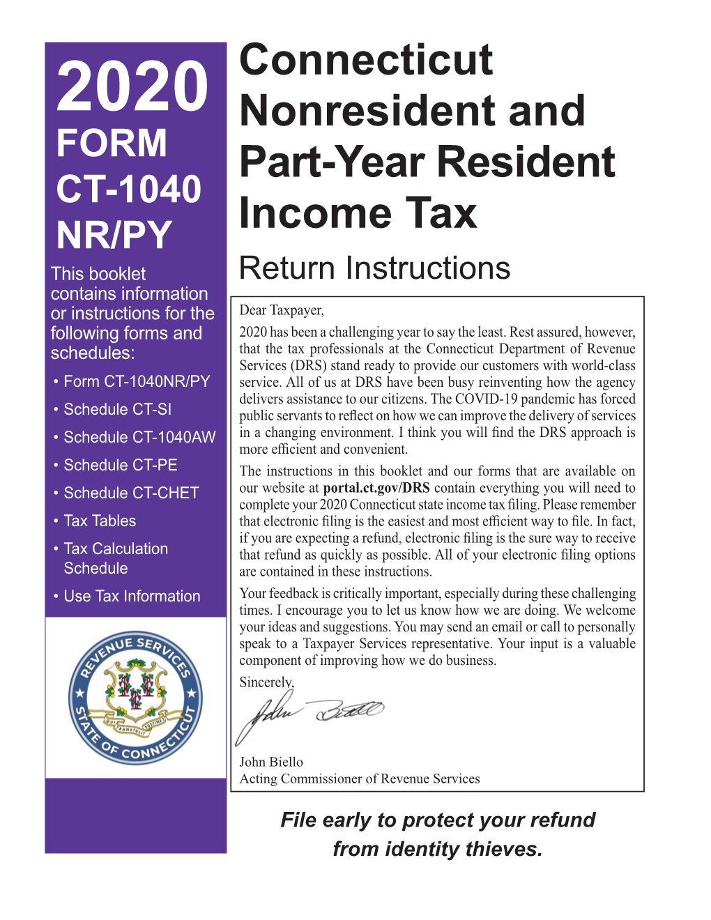 Connecticut Nonresident and Part-Year Resident Income