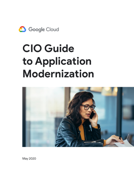 CIO Guide to Application Modernization