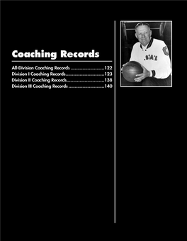 Coaching Record S