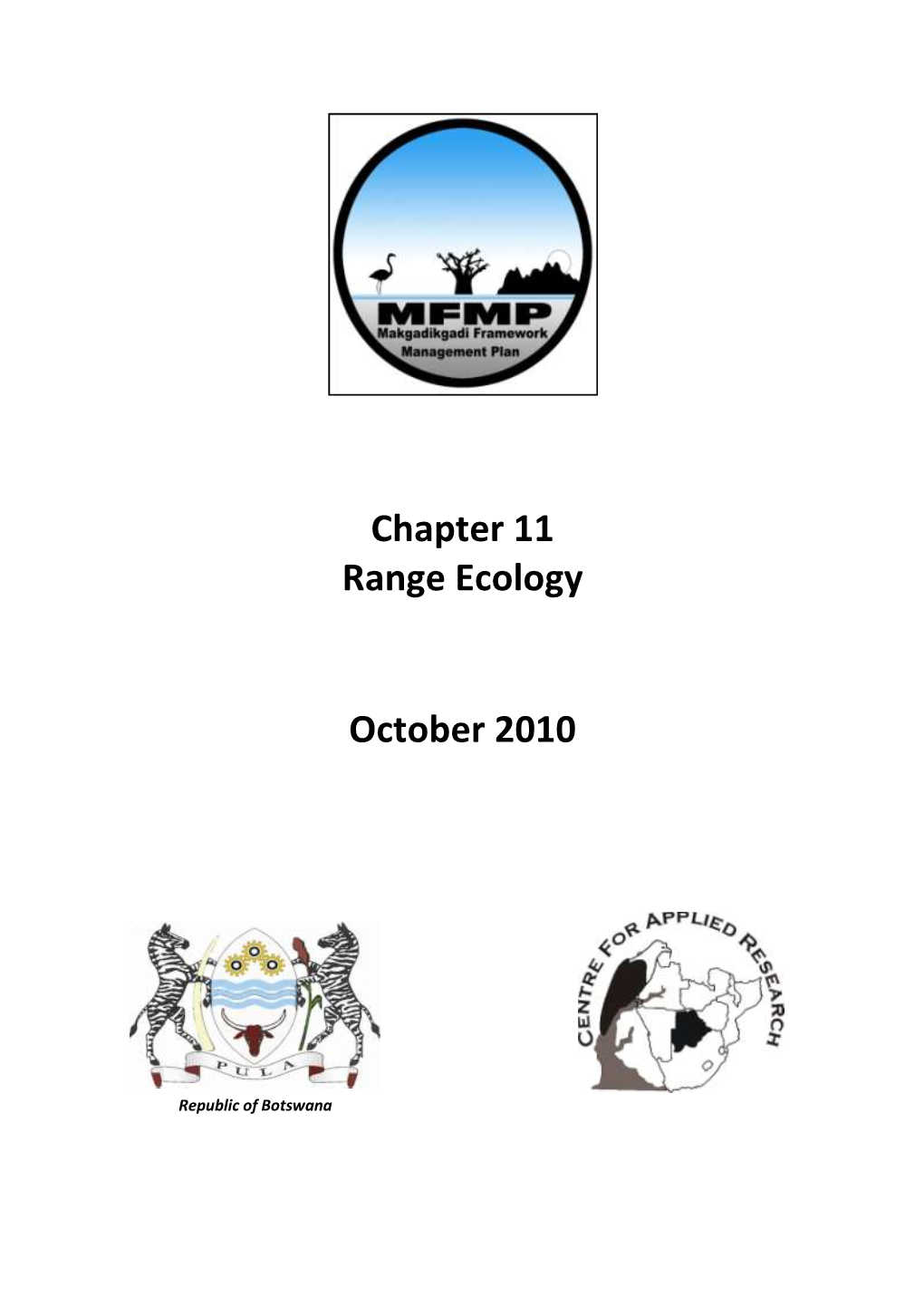 Makgadikgadi Framework Management Plan Chapter