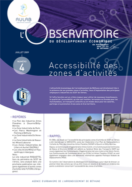 Accessibilité Des Zones D'activités