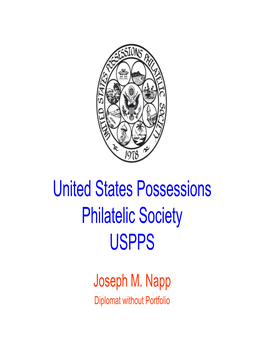 United States Possessions Philatelic Society USPPS