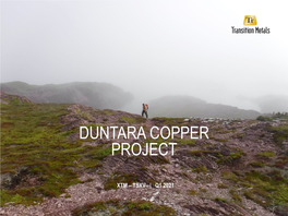 Duntara Copper Project