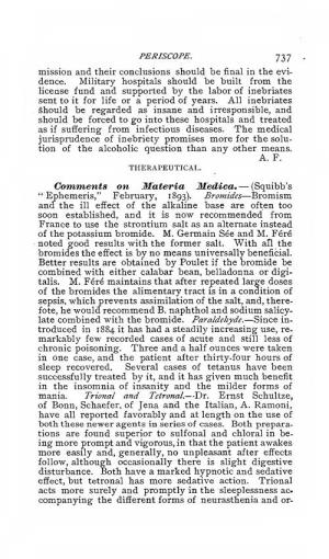 Comments on Materia Medica