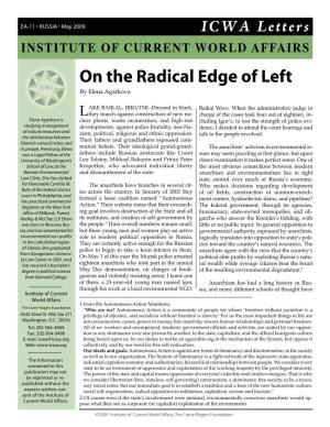 On the Radical Edge of Left by Elena Agarkova