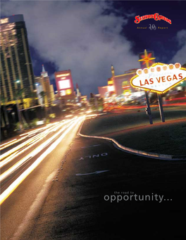 Station Casinos Is the Premier Provider of Gaming and Entertainment for Residents of the Las Vegas Valley