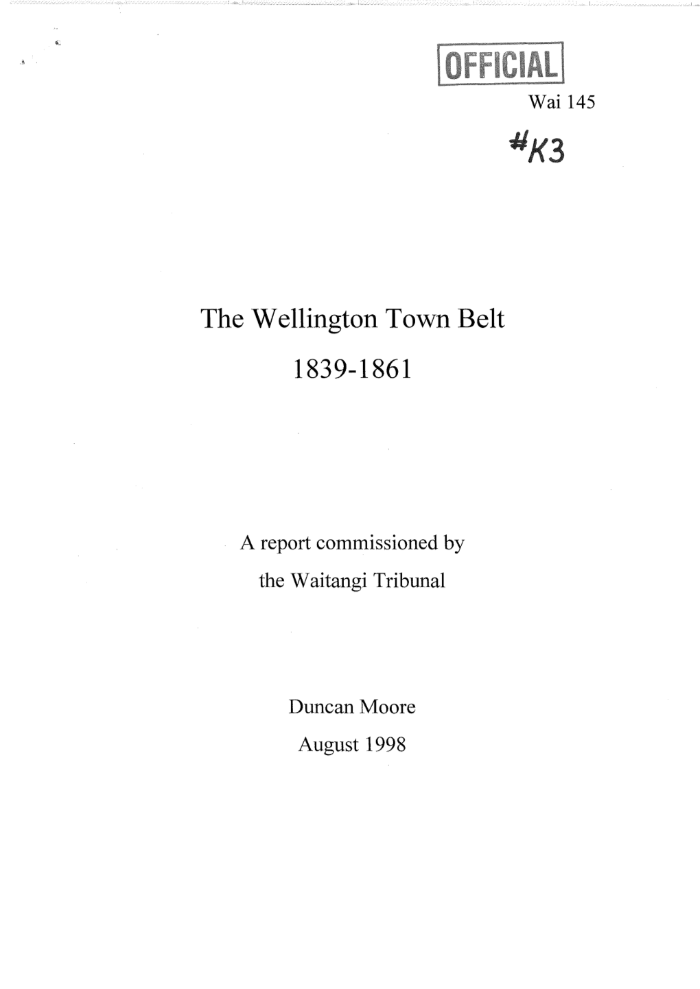The Wellington Town Belt