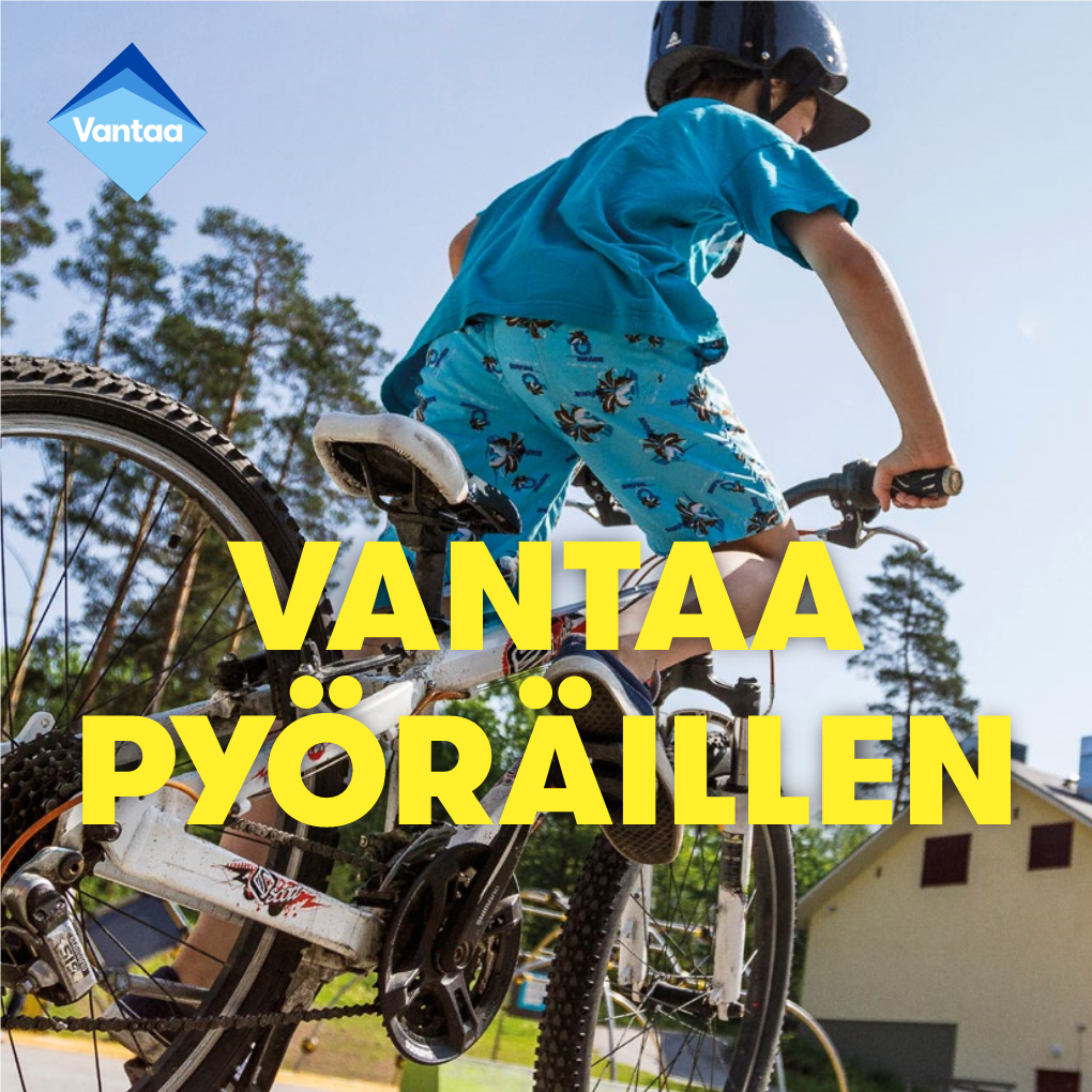 Vantaa Pyöräillen -Esitteen