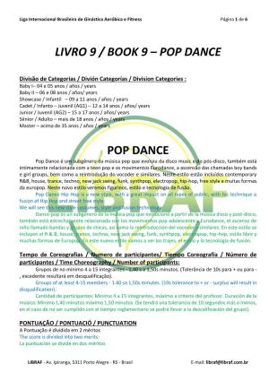 Livro 9 Pop Dance