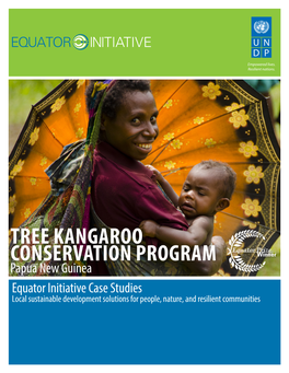 Tree Kangaroo Conservation Program