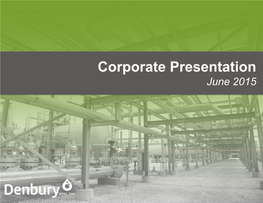 Denbury Presentation Template