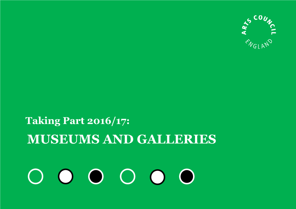 Museums and Galleries 2016/17