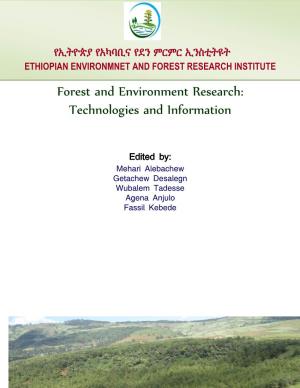 Ethiopian Environment and Forest Research Institute