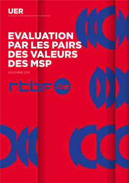 Evaluation Par Les Pairs Des Valeurs De Service Public De L'uer