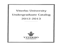 2012–2013 Undergraduate Catalog