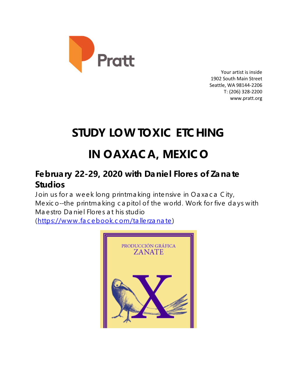 Study Low Toxic Etching in Oaxaca, Mexico