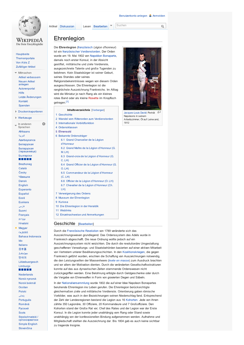 Ehrenlegion – Wikipedia