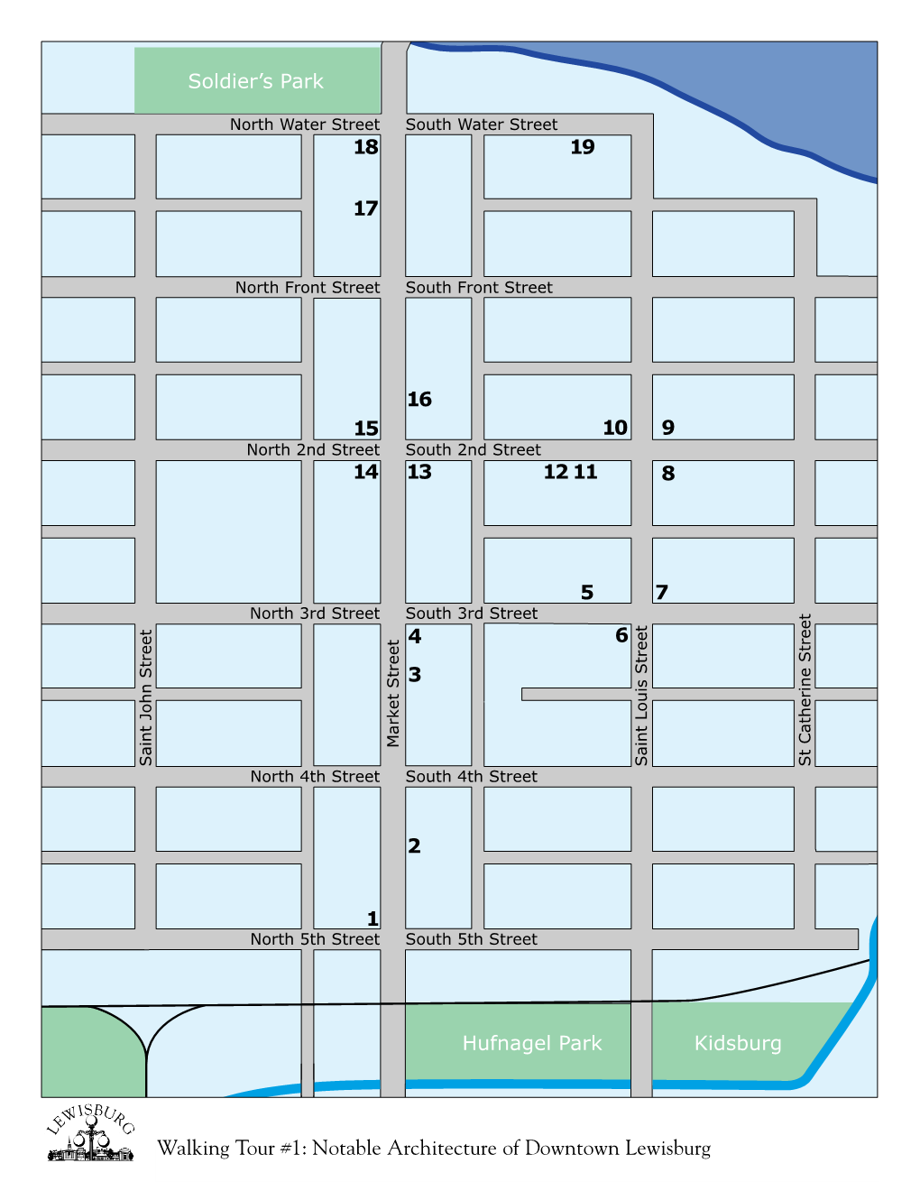 Walking Tour #1: Notable Architecture of Downtown Lewisburg