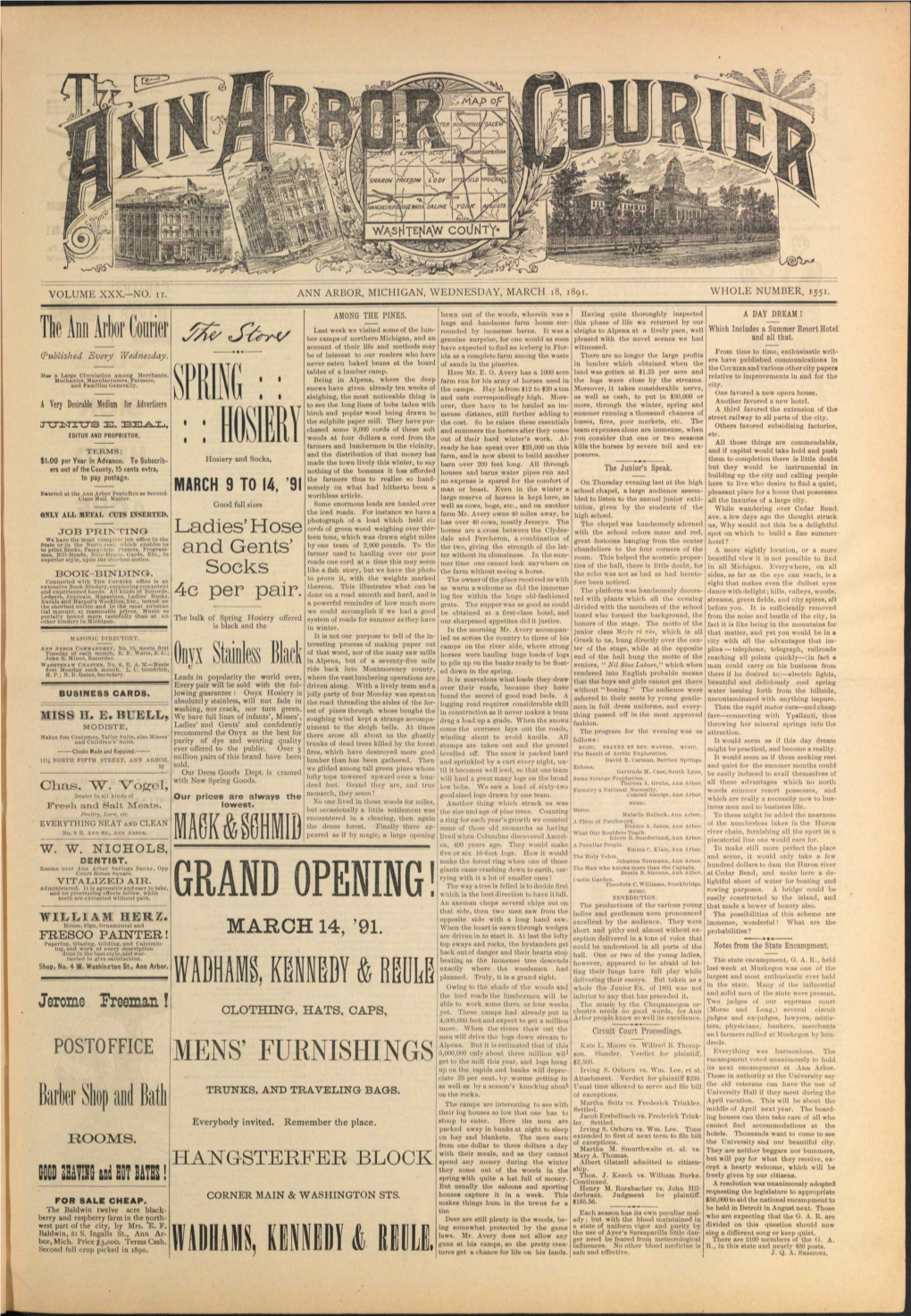 GRAND OPENING! an Axeman Chops Several Chips out on Castle Garden