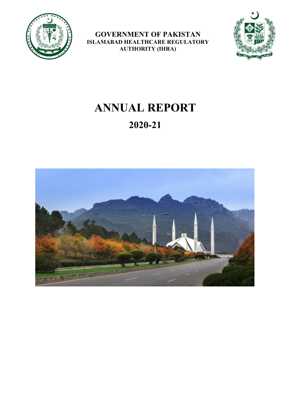 Annual-Report-IHRA-2020-21-Final-26Th-July-2021.Pdf